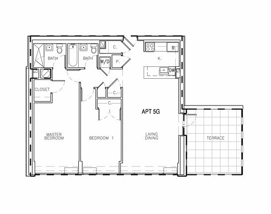 2nd image of 475 Sterling Pl APT 5G