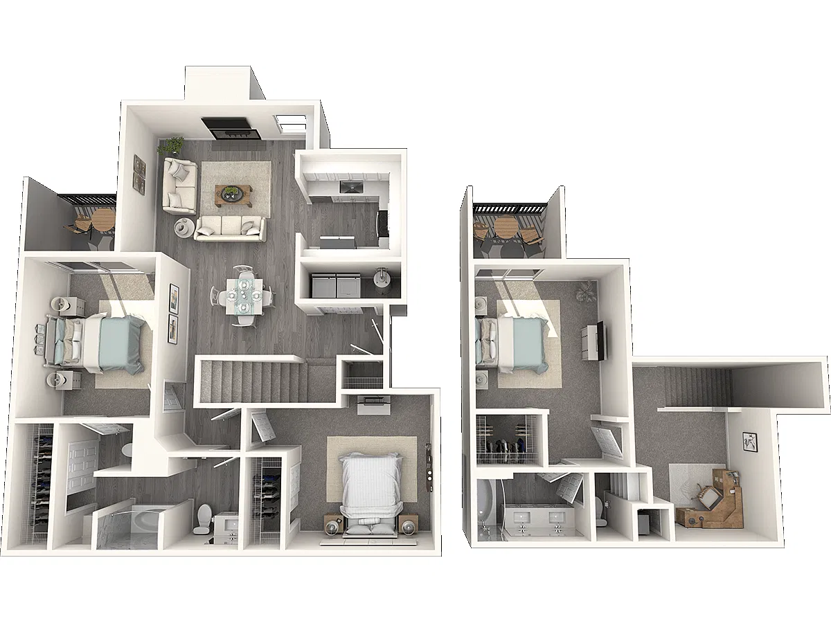 Floor plan 3x2 loft/TH