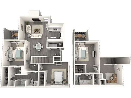 Floor plan 3x2 loft/TH