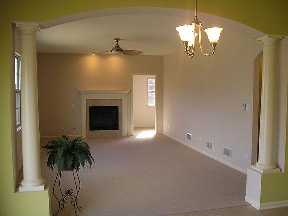 Pillars Entering the Family Room