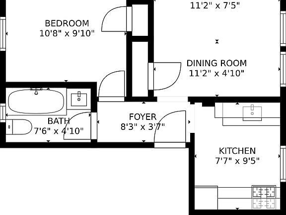 2nd image of 309 W 19th St APT 43