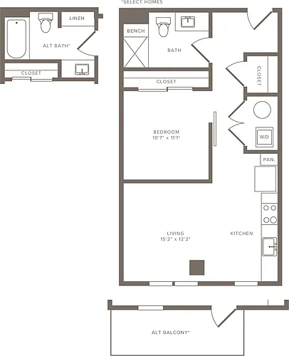 Floor plan A02