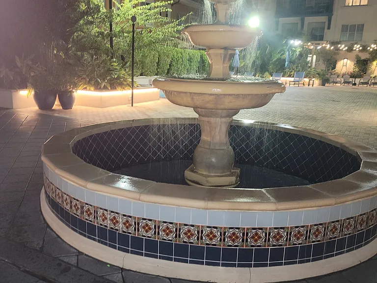 Fountain in outdoor area