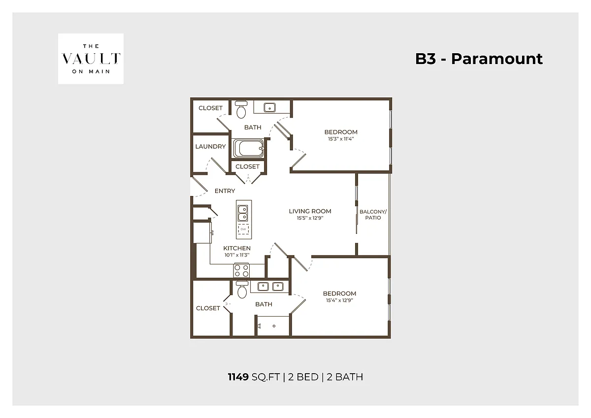 Floor plan B3 Paramount