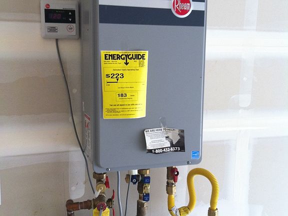Tankless water heater