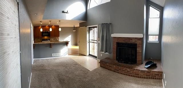 Front room. Vaulted ceiling with lots of light