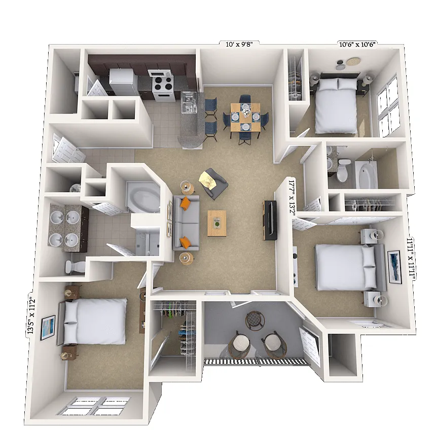 Floor plan The Norman