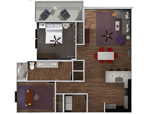 Floor plan Tivoli