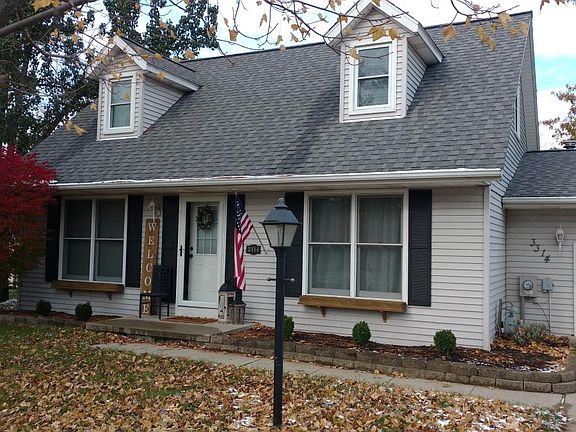 Front of the house yesterday