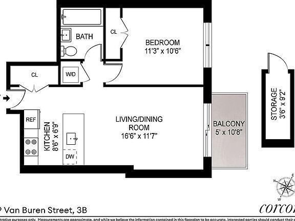 5th image of 499 Van Buren St APT 3B