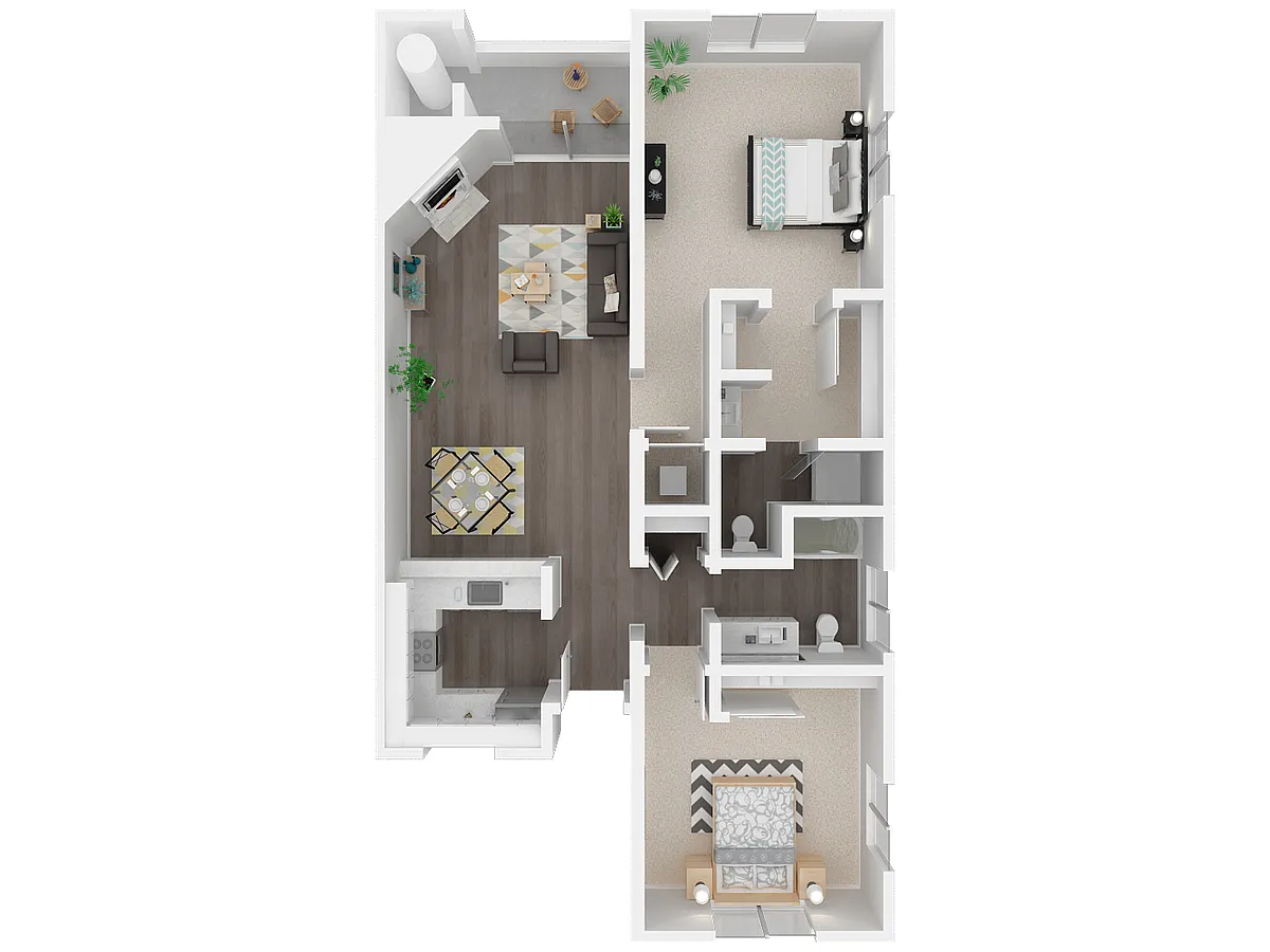Floor plan B2