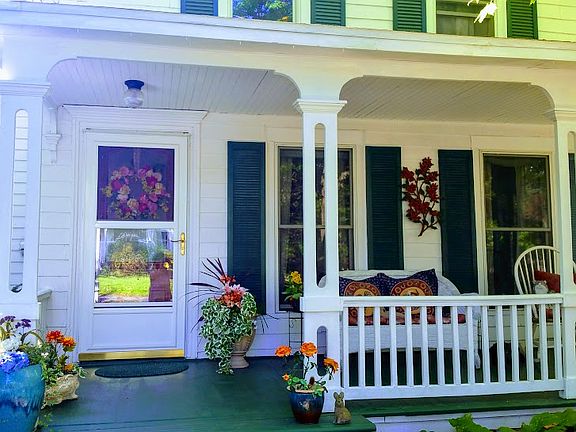 A classic front porch