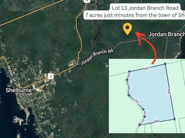 LOT 13 Jordan Branch Rd, Shelburne, NS B0T 1J0