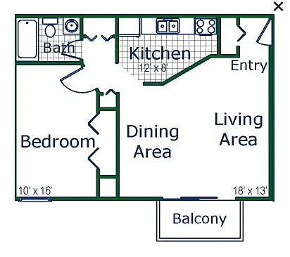 Floor plan Willow