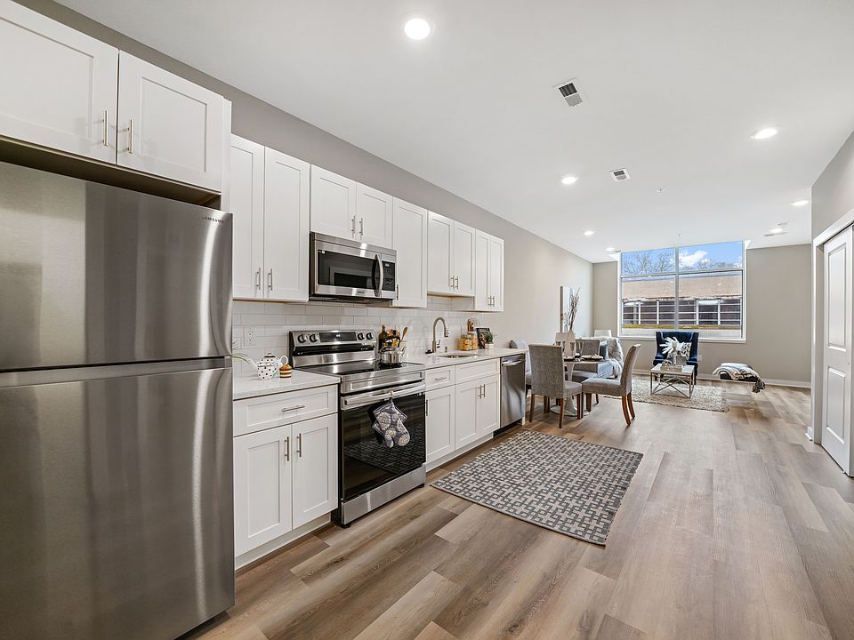 Kitchen and living room