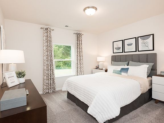 Paisley floorplan modeled at Parc Terrace in Holly Springs, GA.