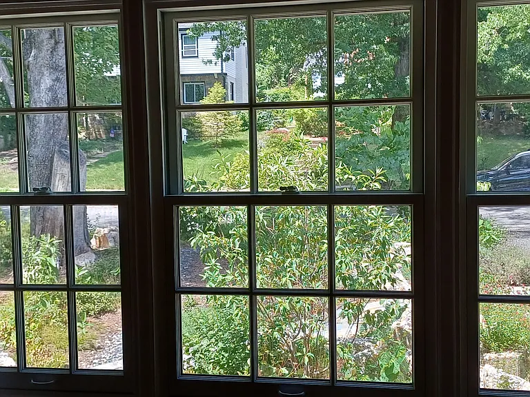 Surrounded by greenery in a walkable, accessible neighborhood.