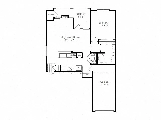 Floor plan Saguaro