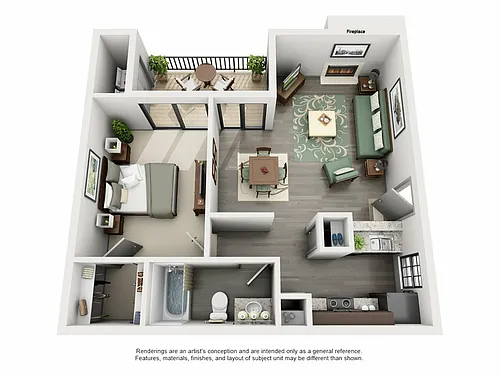 Floor plan A1