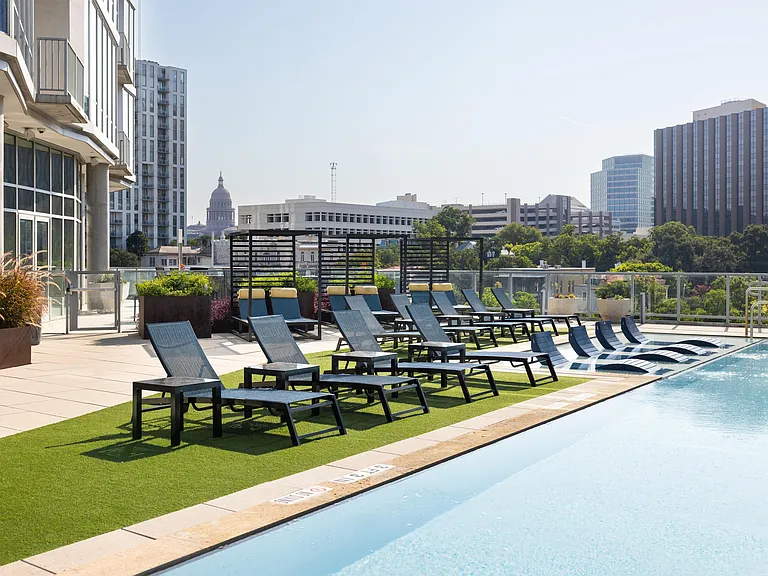 Pool deck