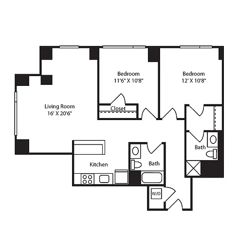 Floor plan B06R