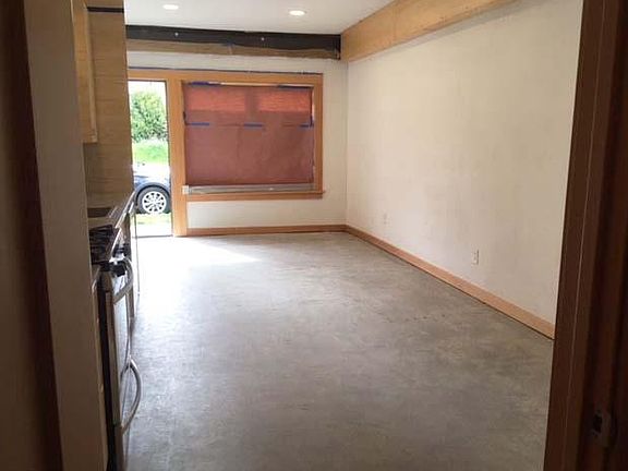 From bedroom door to living room
