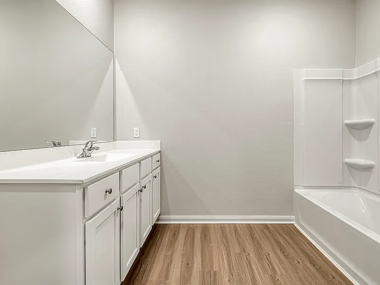 Master bathroom.