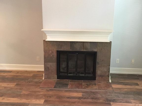 Wood Burning Fireplace.