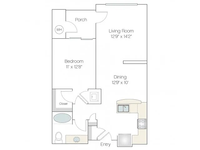 Floor plan A1