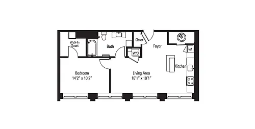 Floor plan 1BA