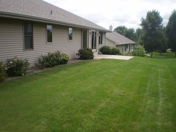 Back yard patio area