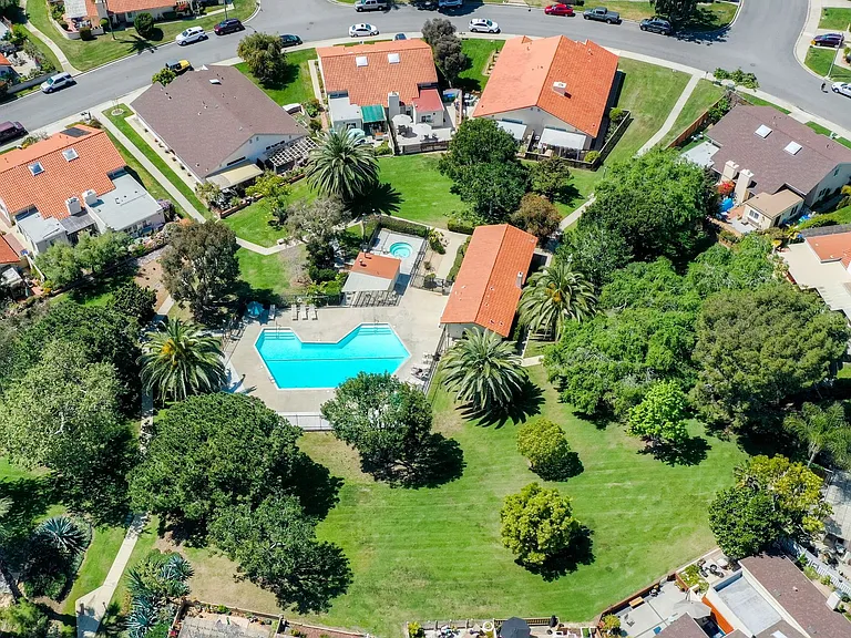The south pool and spa. This is about a block from the house.