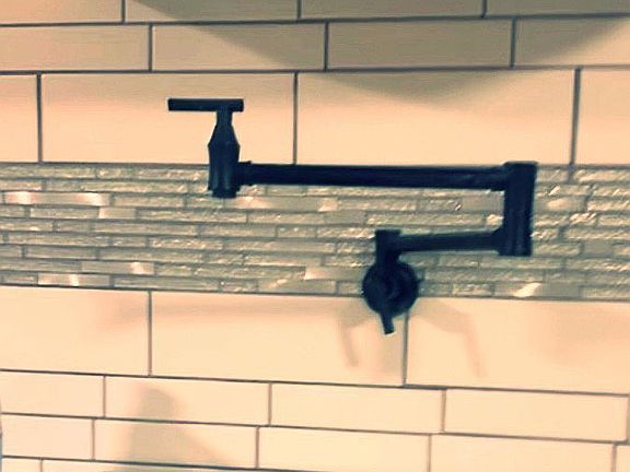 Over stove pot filler