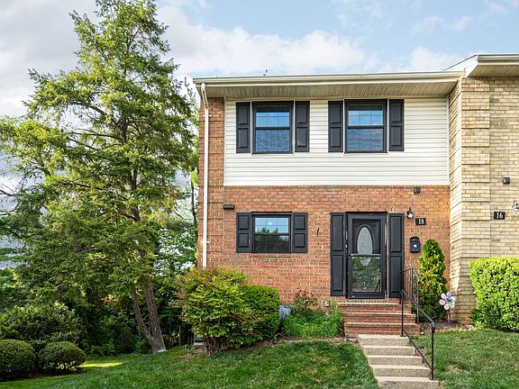 front: end of group large townhouse