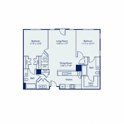 Floor plan B2A