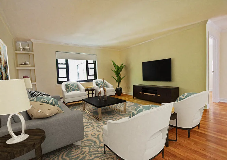 Harvard Terrace - Living Room