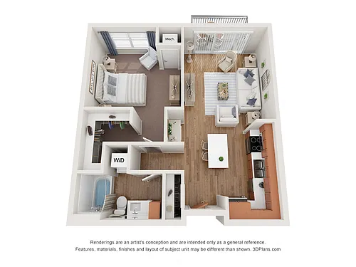 Floor plan Sparrow