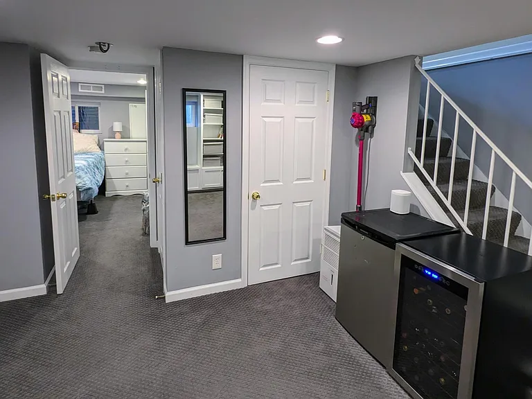 Common area contains storage/utility closet.