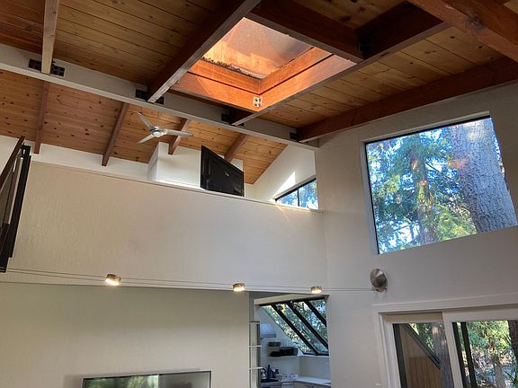 Skylight and upper windows