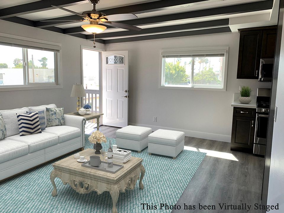 Open living room plan