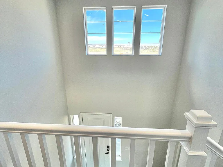 Landing area on the second floor