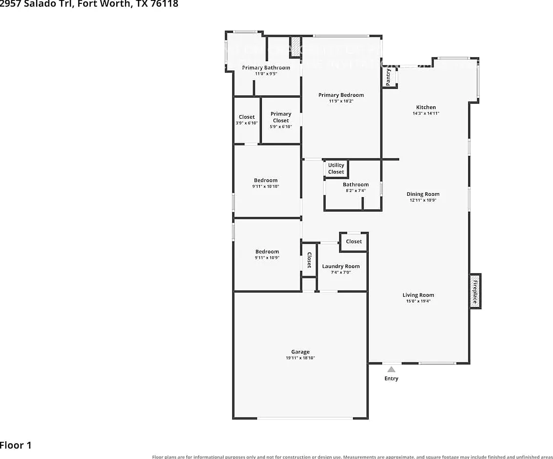 2957 Salado Trl Fort Worth, TX 76118 — Photo 2