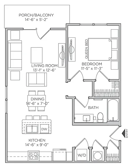 Floor plan Magnolia