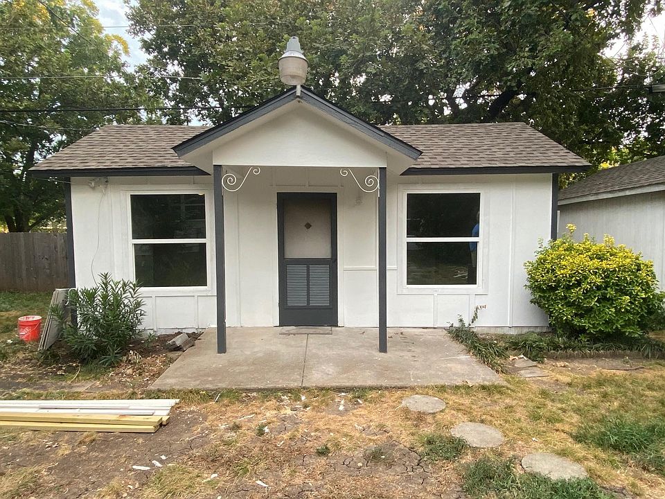 Front of home.