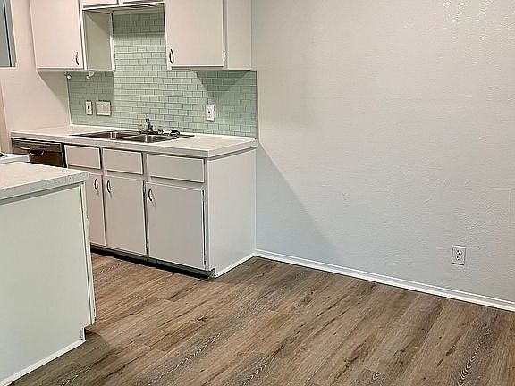 Dining area + kitchen