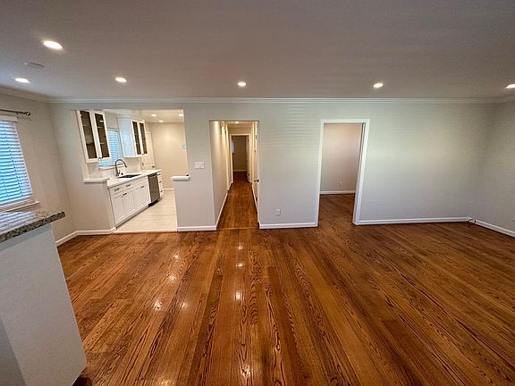Dining area and hallway to bedrooms