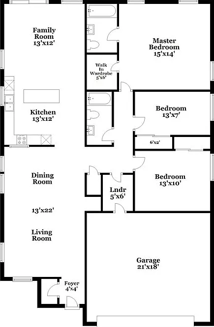 3 bed, 2.0 bath, 1564 sqft, $2,205 — Photo 2