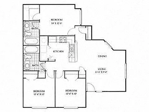 Floor plan 3A