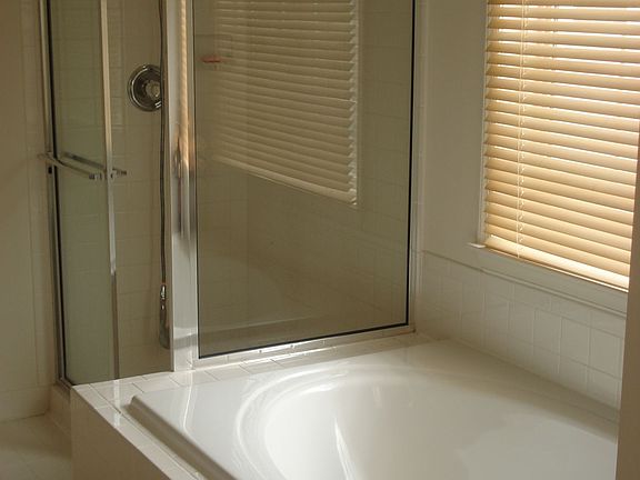Master Bath is elegant and clean