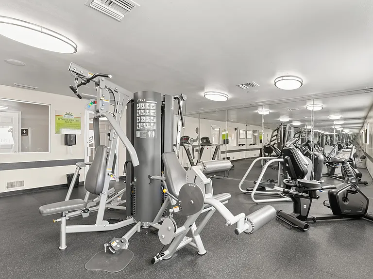 Lots of Fitness Equipment
